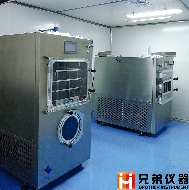 <strong>LGJ-50F压盖冷冻干燥机 西林瓶冻干粉冻干机</strong>