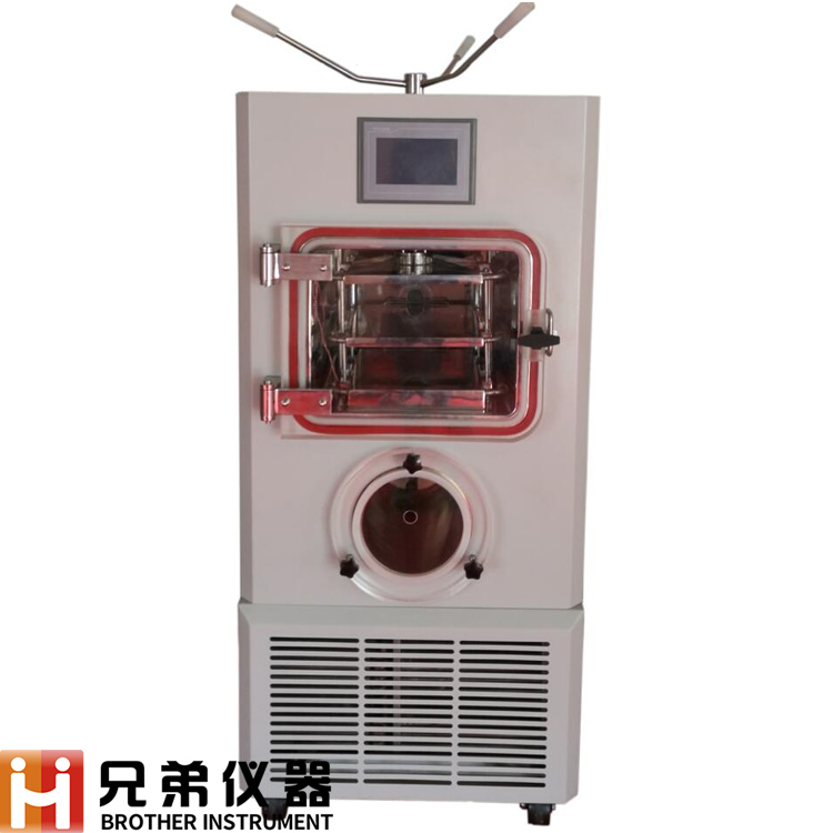 0.2平方硅油加热压盖冷冻干燥机