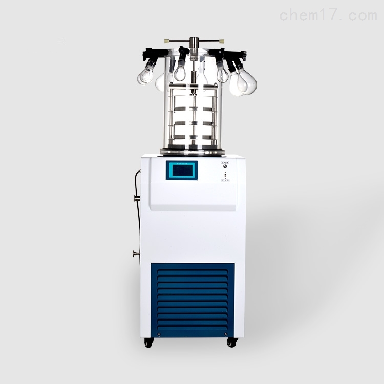 LGJ-18多歧管冷冻干燥机 生物压盖冻干机